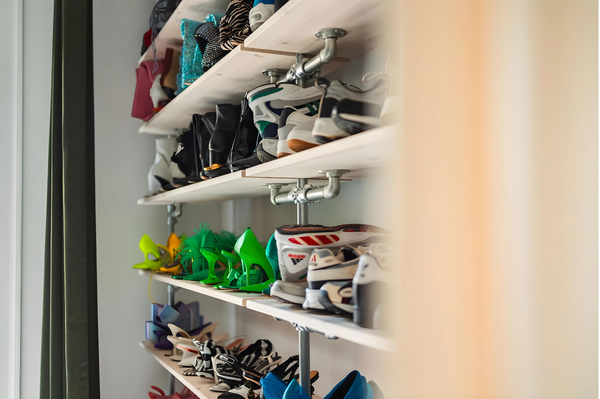 Emili Sindlev’s Dream Shoe Closet